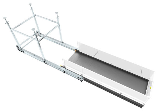 প্রস্থ 2800mm ইপোক্সি পেইন্ট ক্রেন লোডিং ডেক জন্য সরঞ্জাম এবং উপকরণ