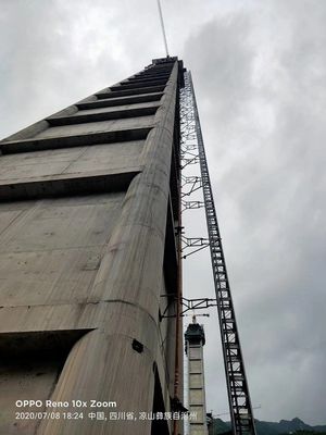 সিমনি নির্মাণের জন্য 500 মিটার বিল্ডিং সাইট লিফট