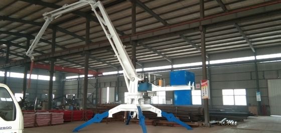ভালো দাম হাইড্রোলিক 5.5kw কংক্রিট স্থাপন বুম 360 ডিগ্রী ঘূর্ণন সঙ্গে 3m পায়ের পাতার মোজাবিশেষ অনলাইন