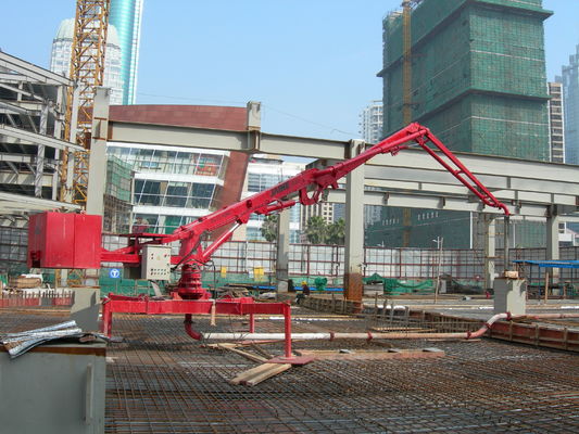 ভালো দাম ম্যানুয়াল 13m 20Mpa হাইড্রোলিক কংক্রিট স্থাপন বুম 360 ডিগ্রী স্লোড অনলাইন